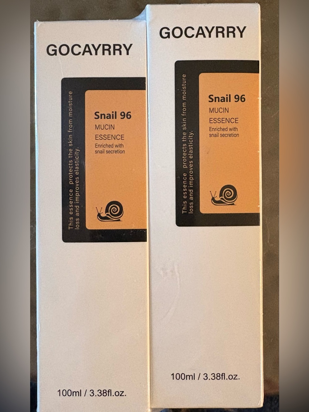 Snail 96 Mucin Essence - 3.38 fl.oz-2 boxes sealed together